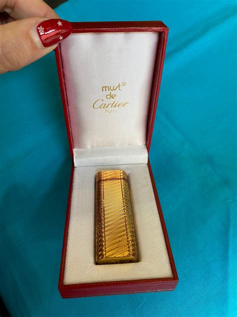 cartier lighter replica|must de cartier lighter.